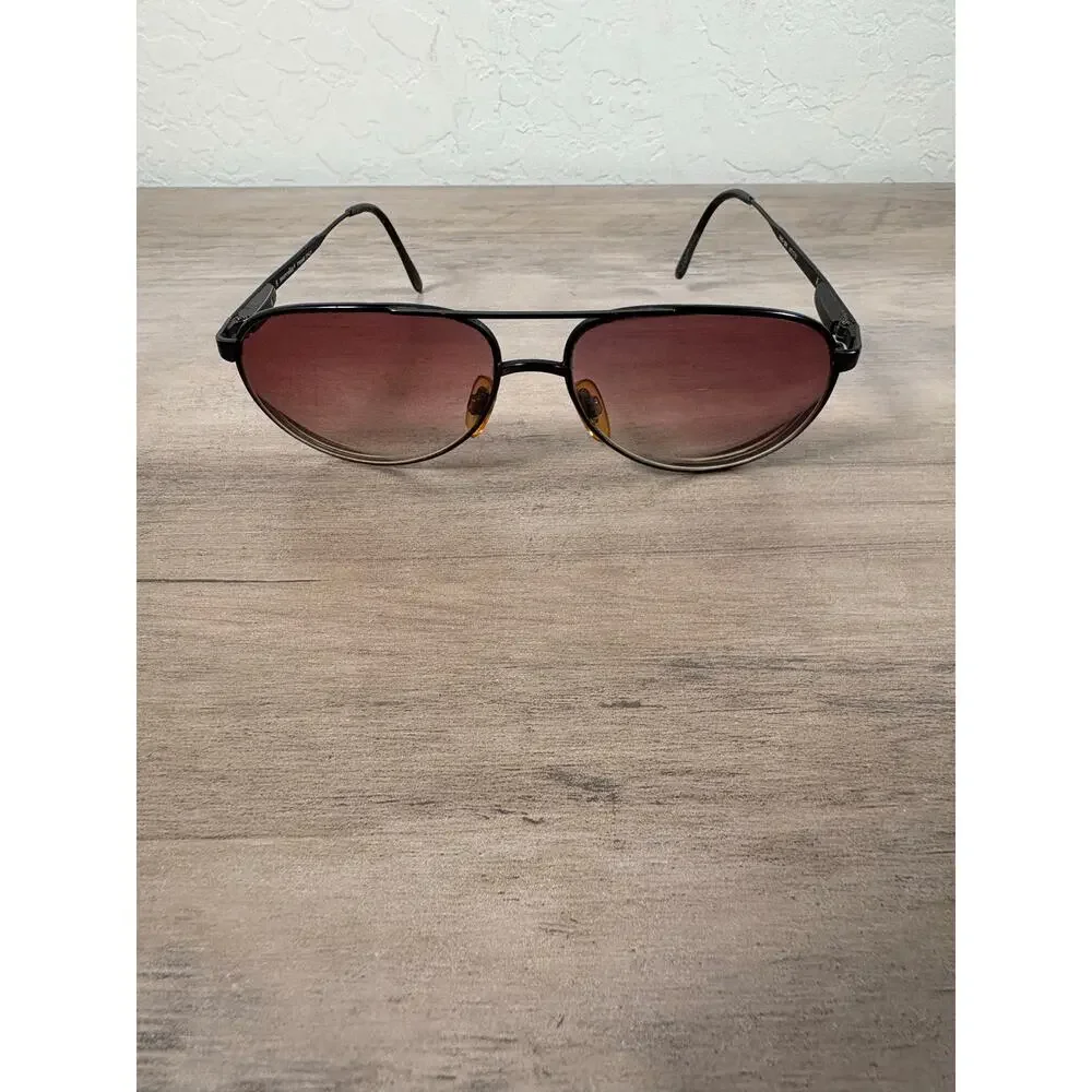 Marcolin 946-BR Italy Frame‎ Men's Black Sunglasses- EUC
